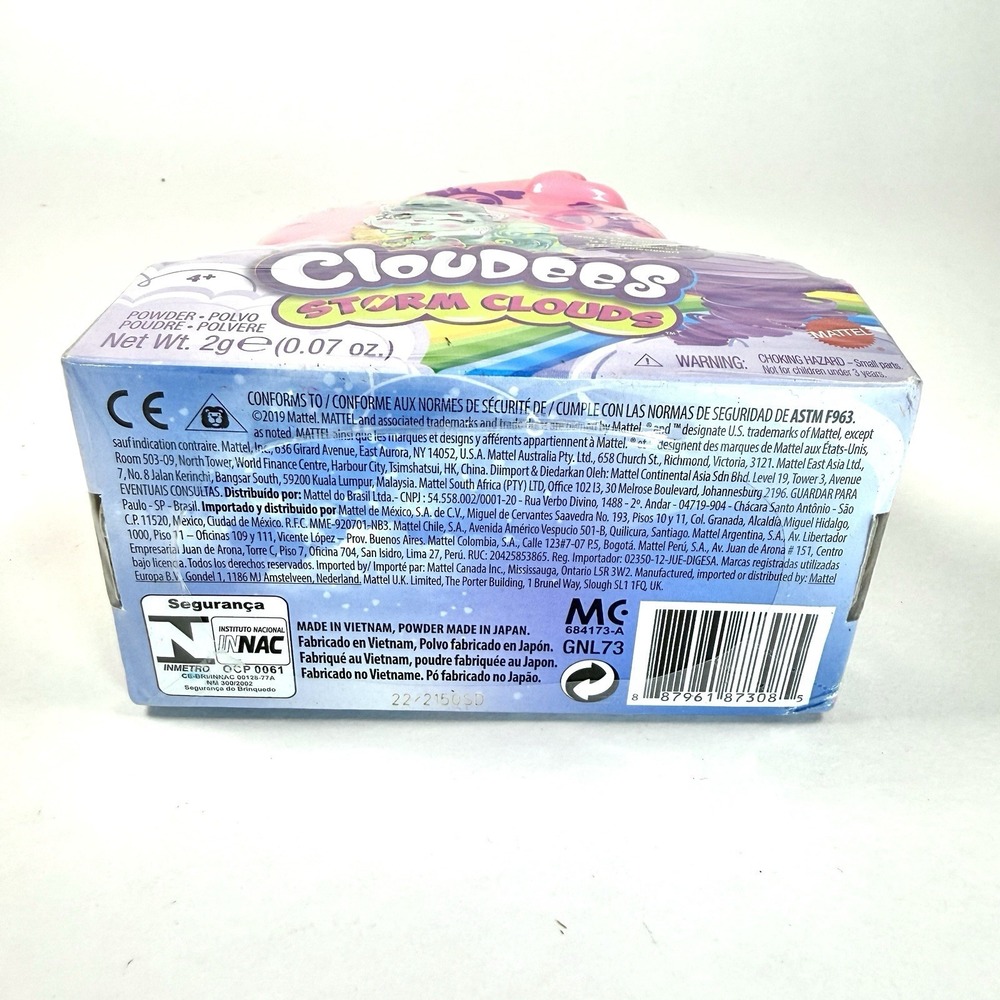 Mattel Cloudees Storm Clouds Mystery Surprise Pet Pink Cloud Sealed 2019 - Picture 5 of 5